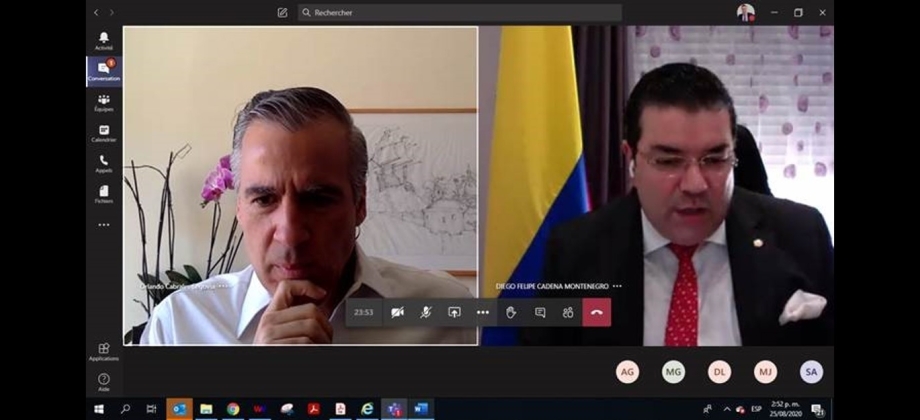 La Embajada de Colombia en Argelia busca identificar oportunidades para el país en la región del Magreb a través de reuniones virtuales