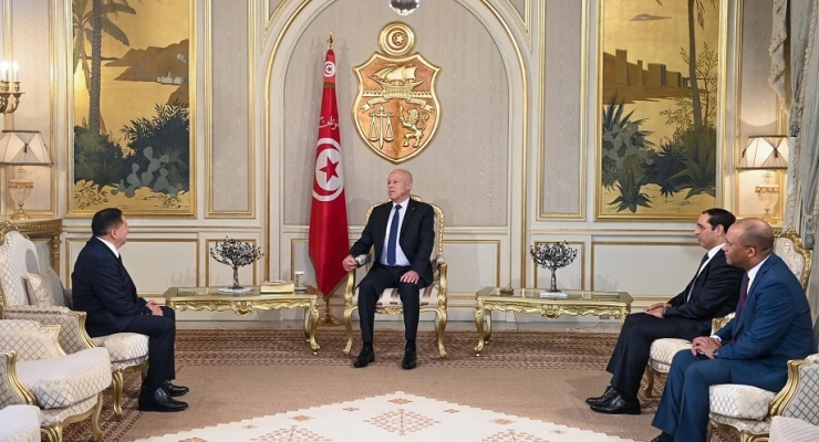 Embajador José Antonio Solarte Gómez presentó Cartas Credenciales ante el Presidente la República Tunecina, Kais Saied