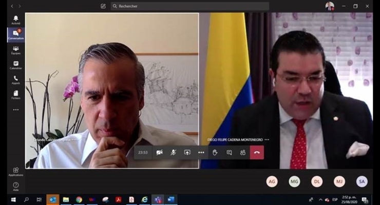 La Embajada de Colombia en Argelia busca identificar oportunidades para el país en la región del Magreb a través de reuniones virtuales