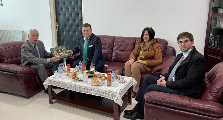 Embajador de Colombia en Argelia sostuvo un encuentro con el rector de la Universidad de Argel III para dialogar sobre posibles acuerdos con universidades