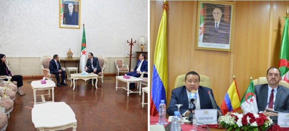 Embajador de Colombia participó en la instalación del Grupo de Amistad Parlamentaria Argelia-Colombia