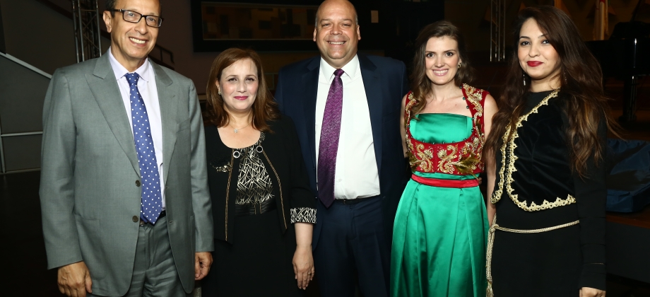 Con recital de la Mezzo-Soprano Monica Danilov, la Embajada de Colombia en Argelia celebró la riqueza cultural colombiana