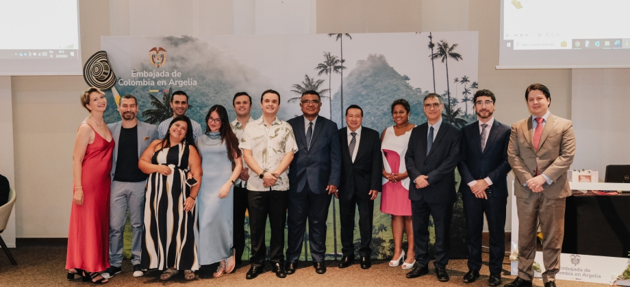 Embajada de Colombia en Argelia conmemora la Fiesta Nacional de los colombianos