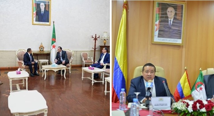 Embajador de Colombia participó en la instalación del Grupo de Amistad Parlamentaria Argelia-Colombia