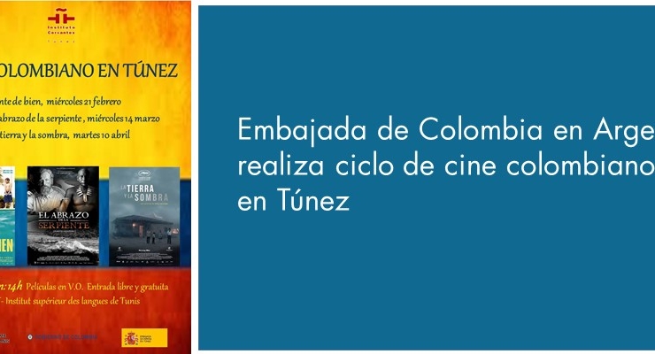 Embajada de Colombia en Argelia realiza ciclo de cine colombiano 