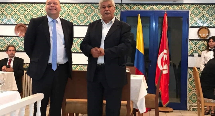 Embajada de Colombia en Argelia celebró el cierre de la primera Jornada Gastronómica en Túnez con chefs Marcela Arango y Camilo Ramírez